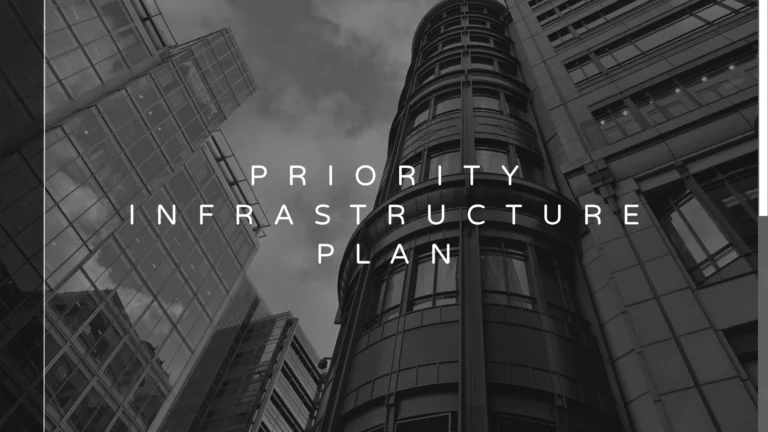 Priority Infrastructure Plan: Strategies for Sustainable Growth Priority Infrastructure Plan
